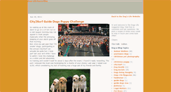 Desktop Screenshot of dogablog.dogslife.com.au